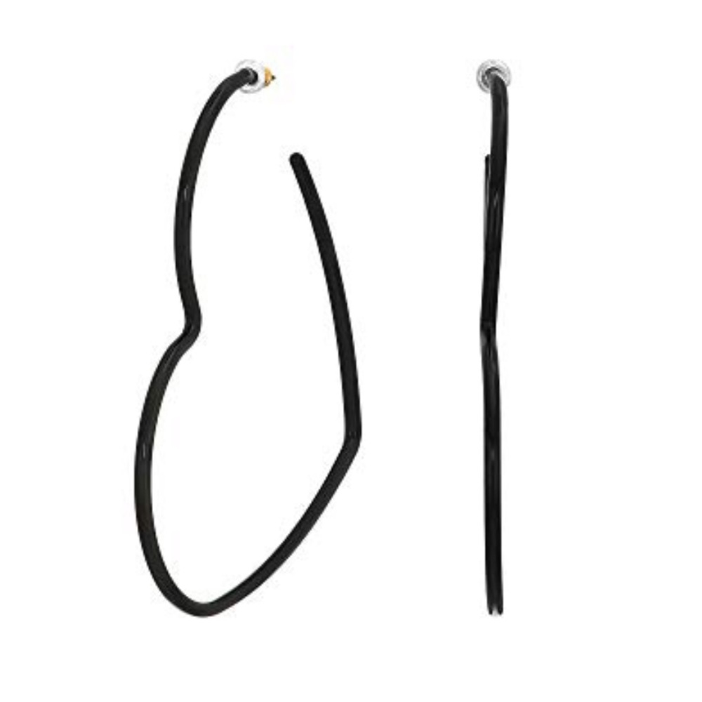 🆕 kate spade ♠️  My Precious Heart Hoop Earrings - Picture 3 of 7